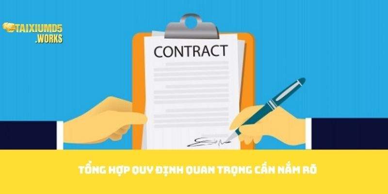 Tổng hợp quy định quan trọng cần nắm rõ