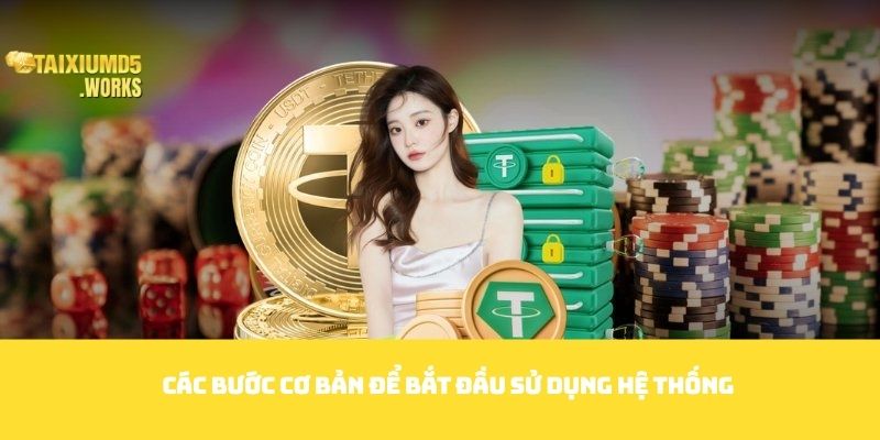 Các bước cơ bản để bắt đầu sử dụng hệ thống