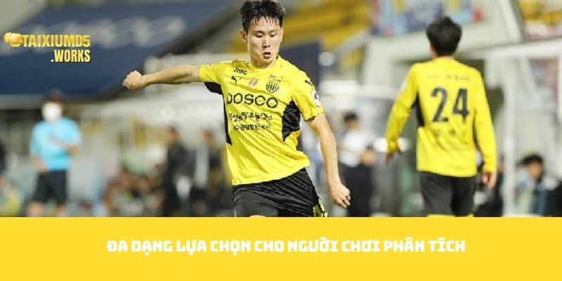 Đa dạng lựa chọn cho người chơi phân tích