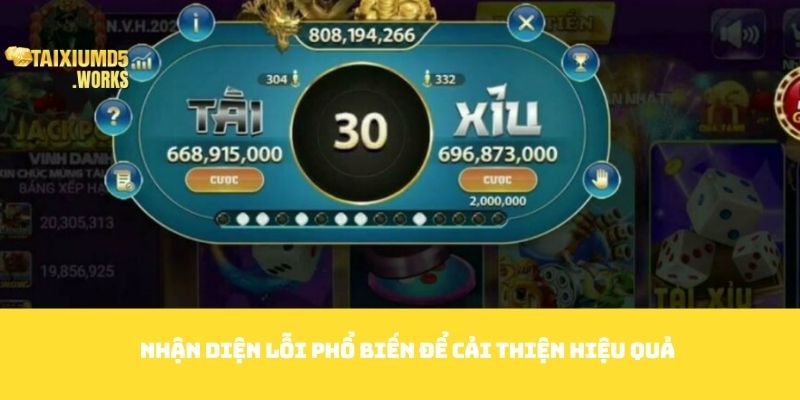 Nhận diện lỗi phổ biến để cải thiện hiệu quả