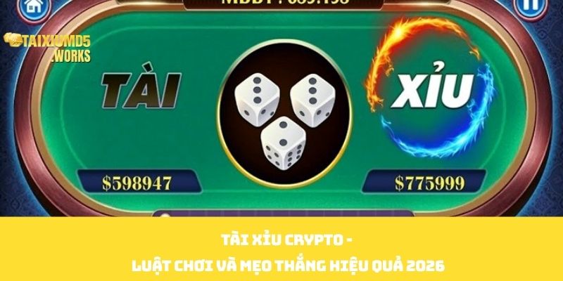 Tài Xỉu Crypto - Luật Chơi Và Mẹo Thắng Hiệu Quả 2026